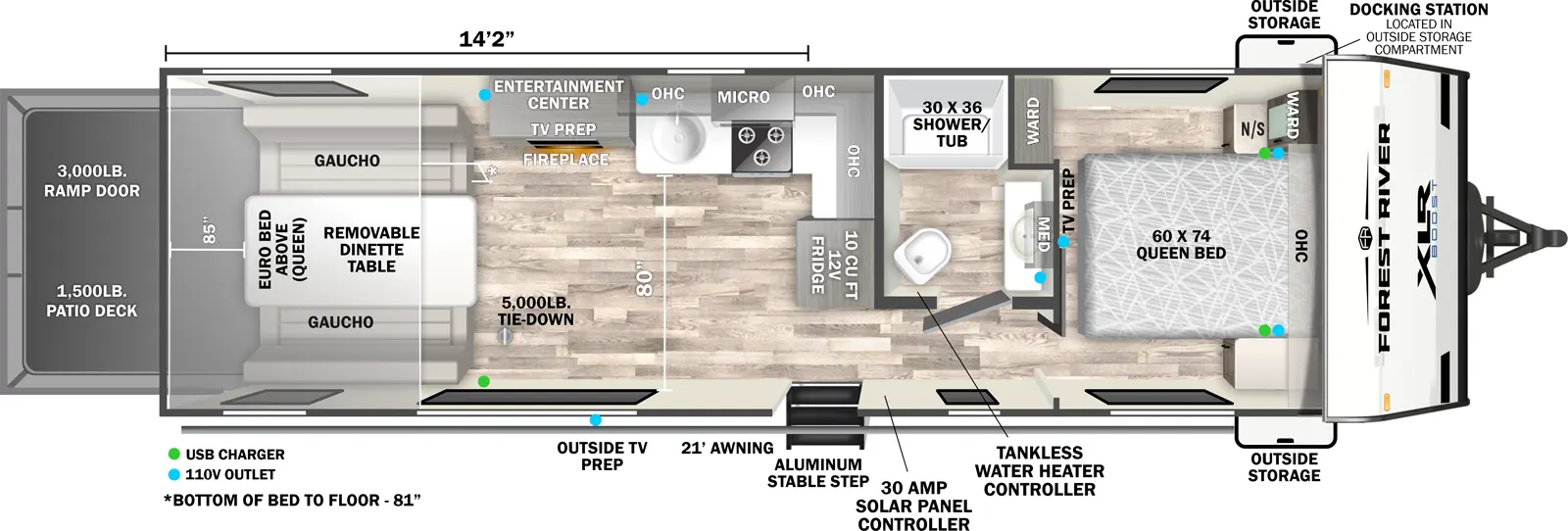 Xlr Boost 2714B - DSO Floorplan